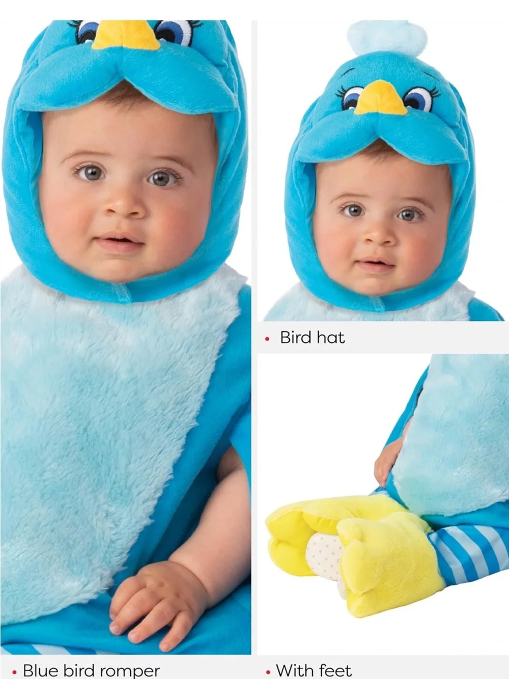 🐦 Opus Collection Blue Bird Infant Toddler Costume 🐦